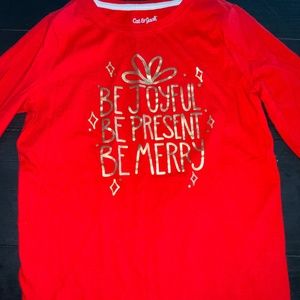3 holiday girls shirts 7/8